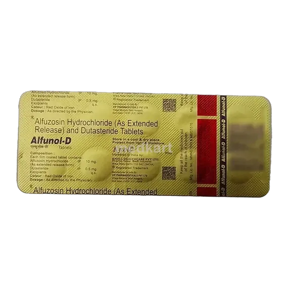 alfunol d tablet 10's